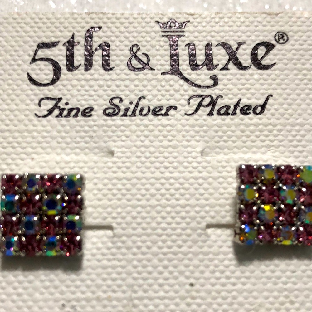 5th&Luxe earrings never worn